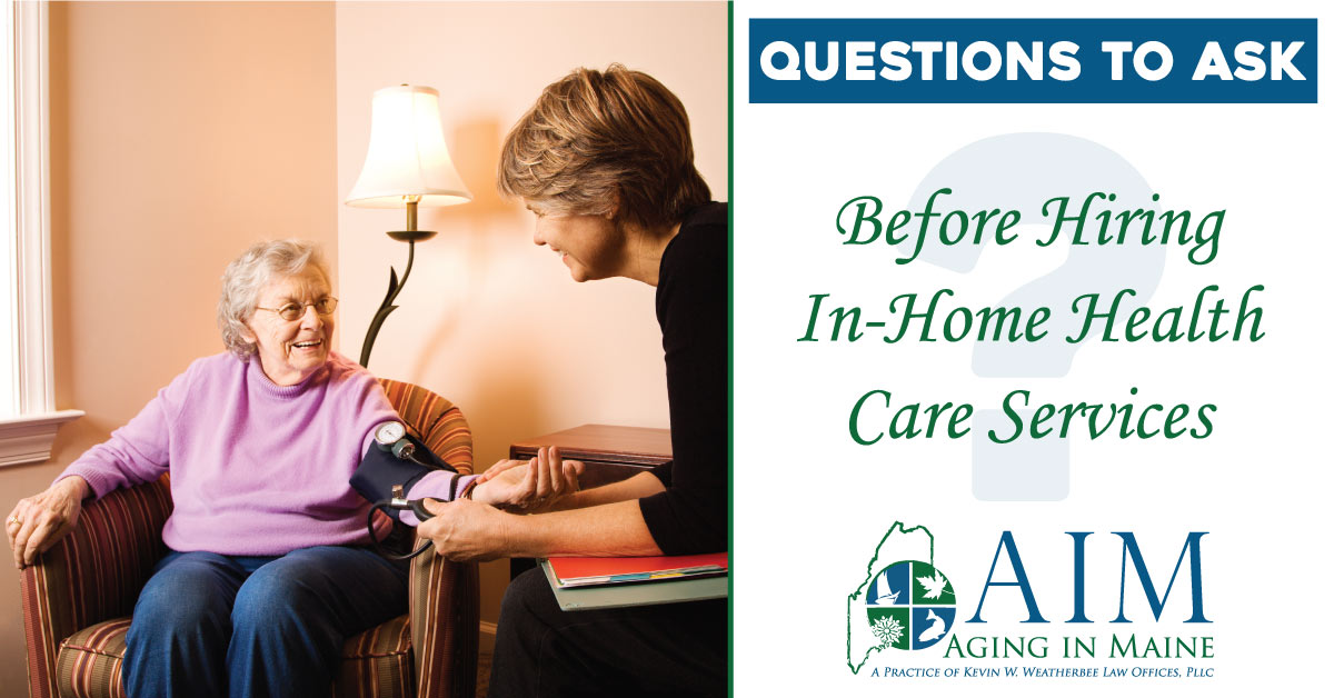 questions to ask home health care