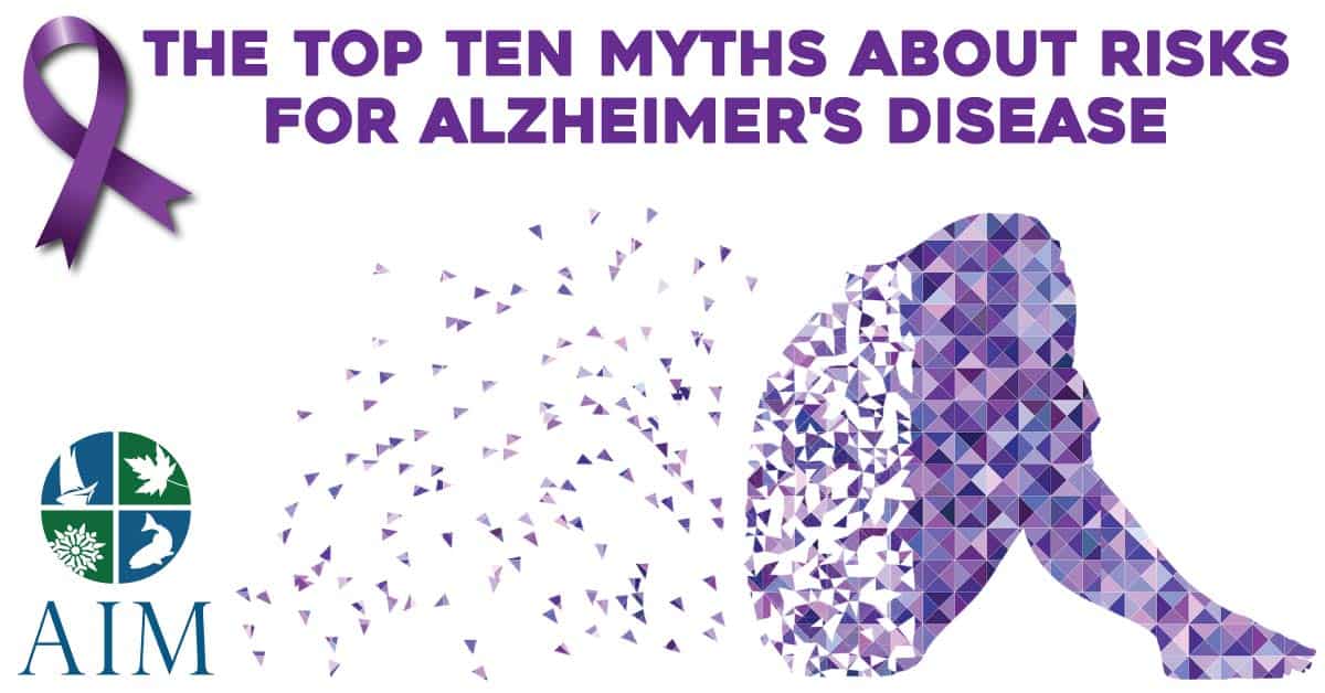 10 Myths about Alzeimers