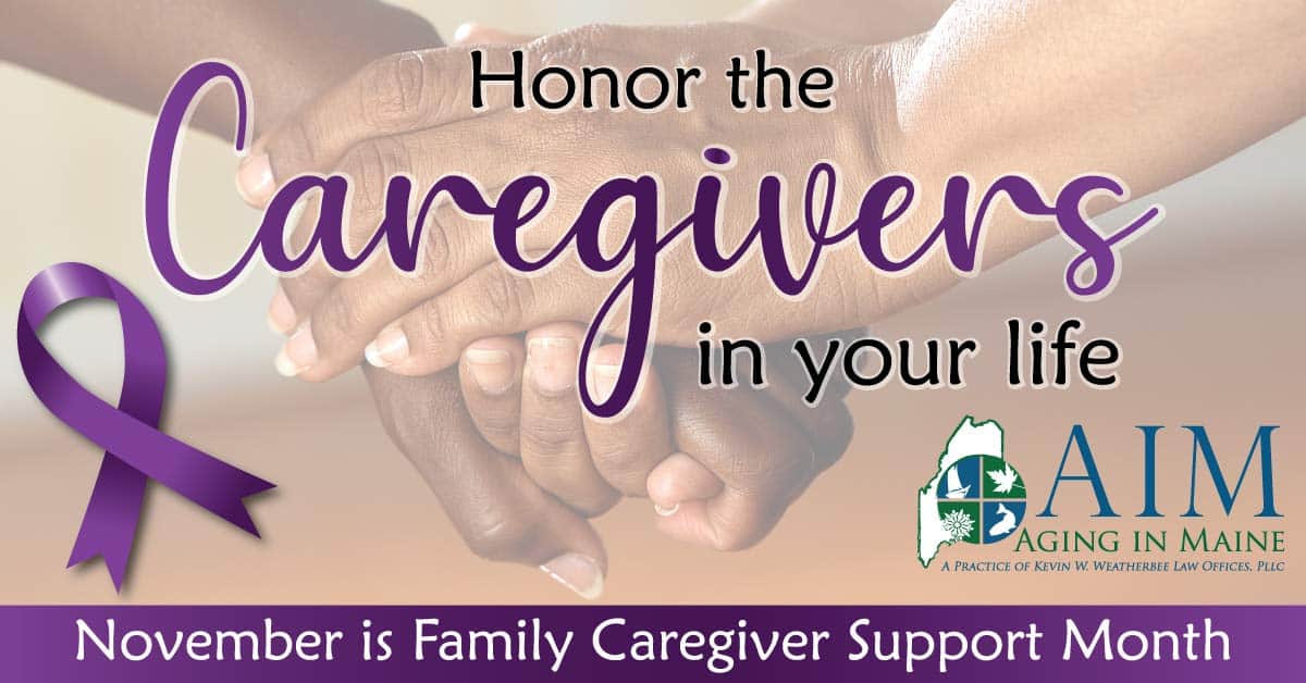 national caregiver support month