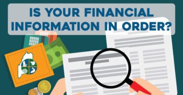 financial information in order